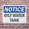 Signmission Oily Water Tank, 14 in W x Rectangle, Plastic OS-2PACK-NS-P-1014-L-16977 - alternate 3
